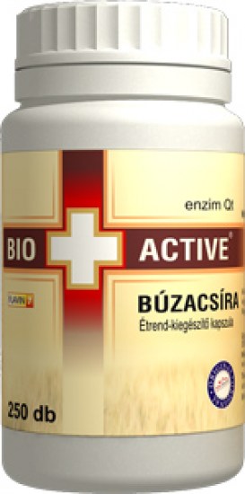 Bio+Active Búzacsíra kapszula 250db