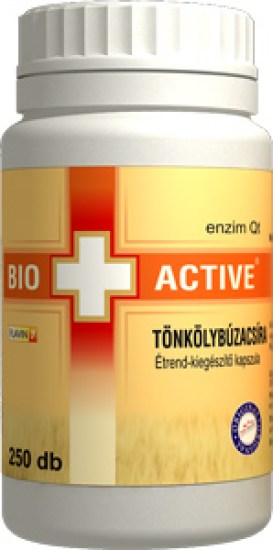 Bio+Active Tönkölybúzacsíra kapszula 250db