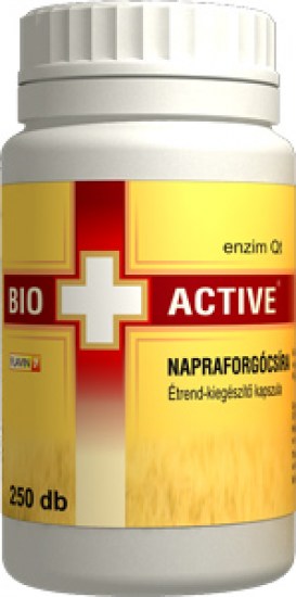 Bio+Active Napraforgócsíra kapszula 250db