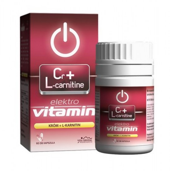 Elektro vitamin - Cr+L-carnitine 60db